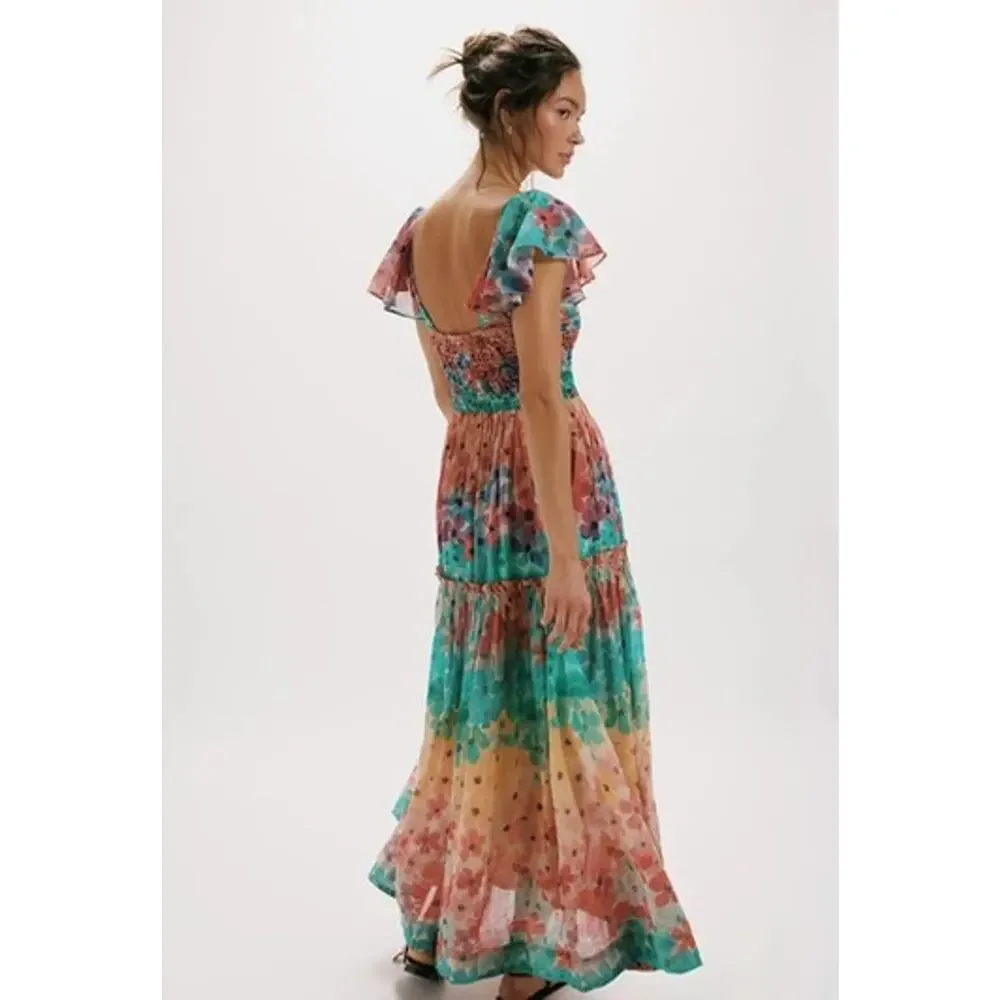 Free People Sunshine Maxi Dress, NWT, Size S